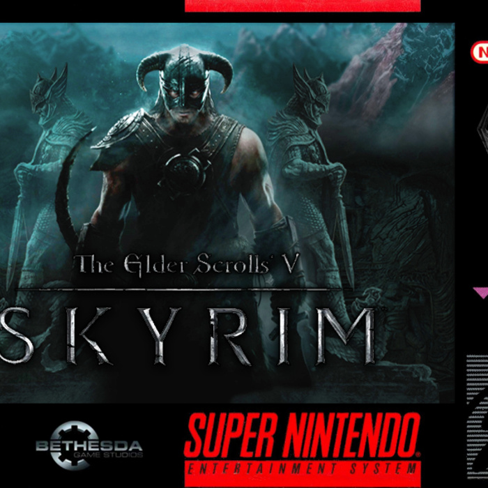 Alex Roe - The Elder Scrolls V - Skyrim SNES.jpg