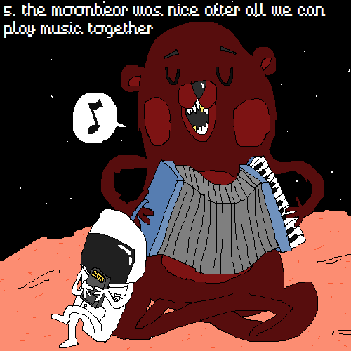 Файл:Holy Konni - earth child, answer already - 5. the moonbear was nice after all we can play music together.png